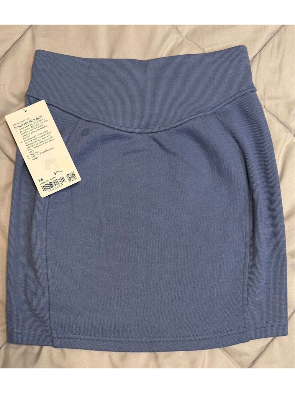 Lululemon Scuba HR Mini Skirt NWT XS – Oasis Blue